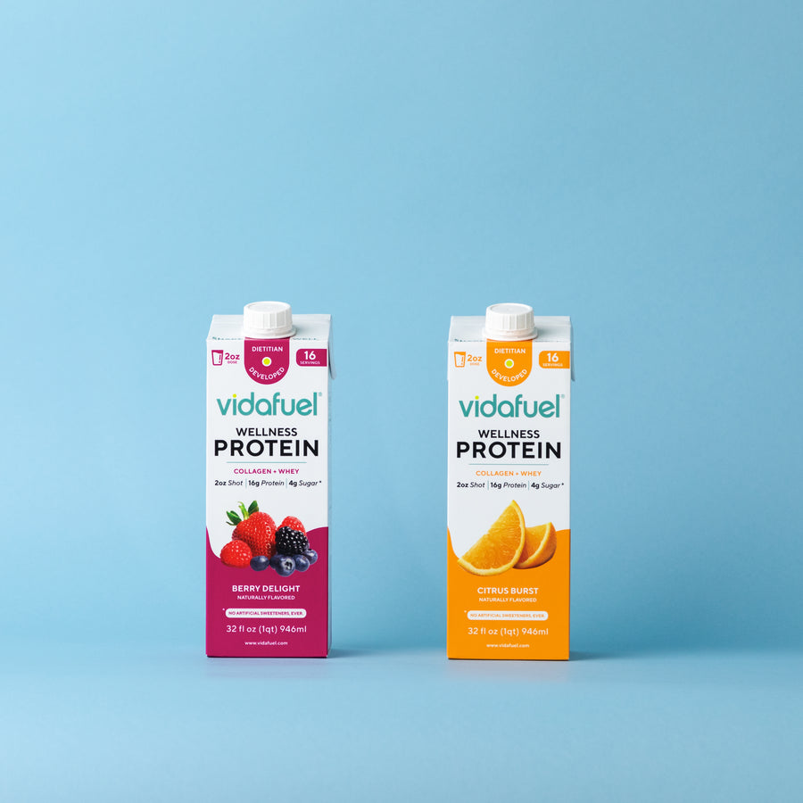 VidaFuel single-serve Berry Delight pouch